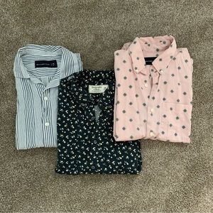 Abercrombie Men’s Dress Shirt Set